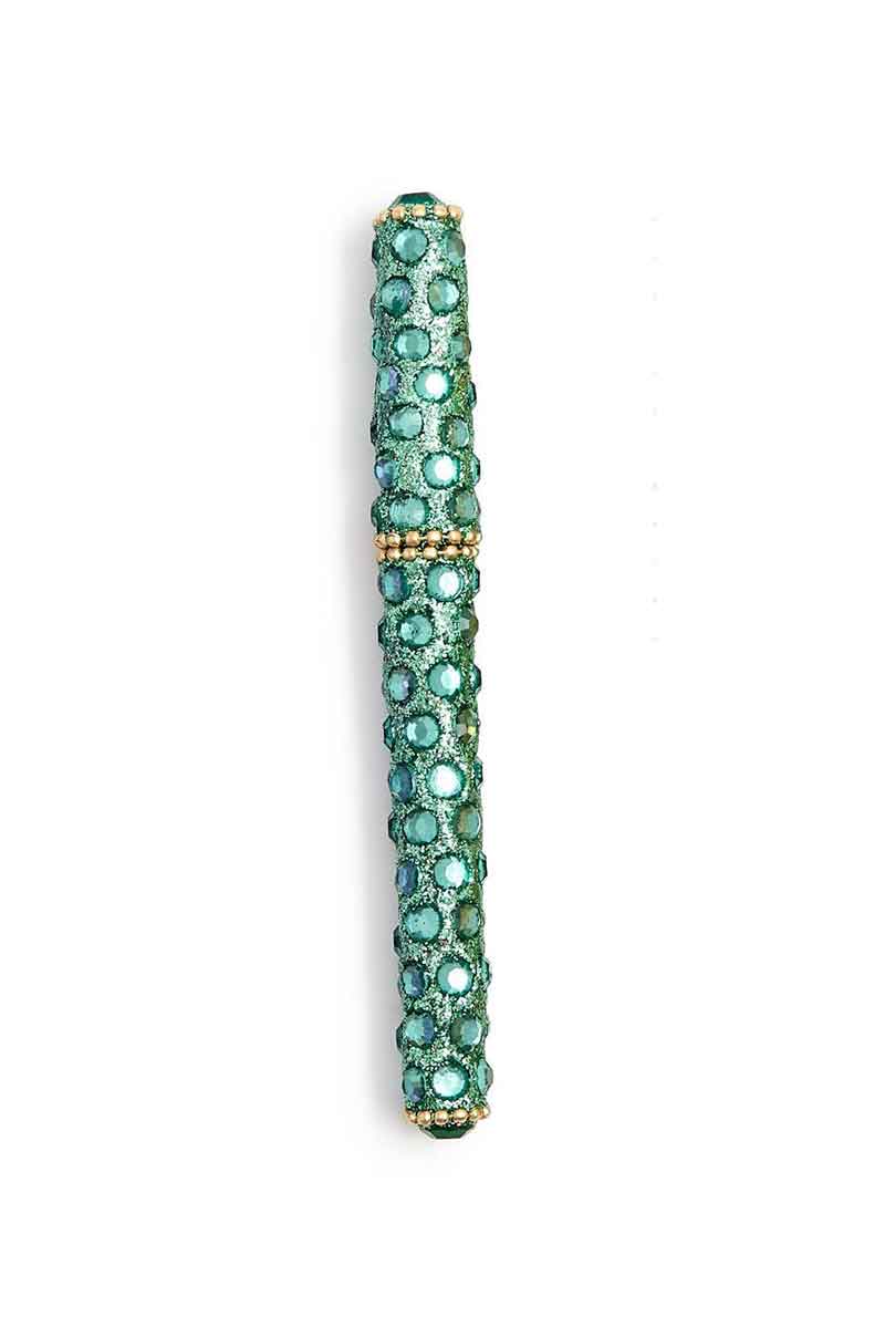 Sparkling Jewel Mosaic Pen in Peridot - Mildred Hoit