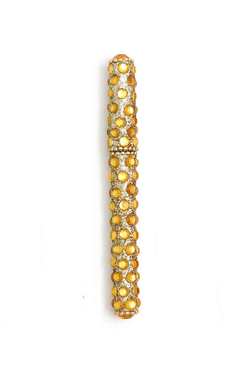 Sparkling Jewel Mosaic Pen in Topaz - Mildred Hoit