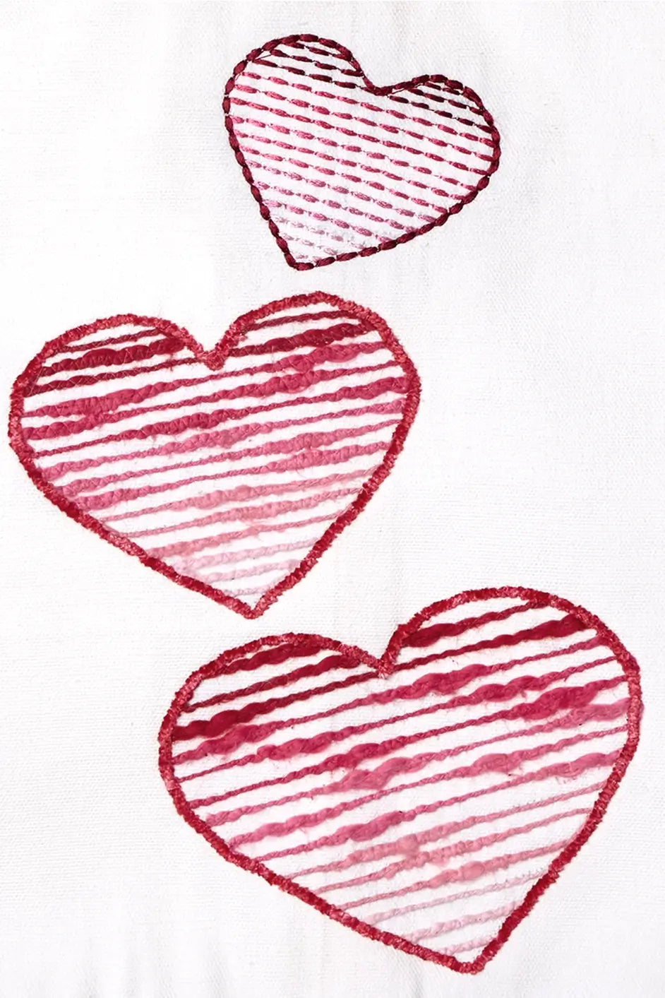 Ombre Heart Towel - Mildred Hoit