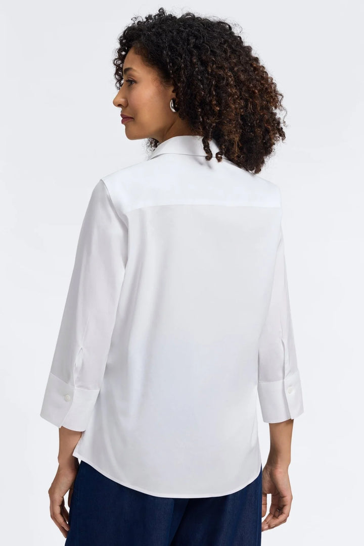 Foxcroft Mary Shirt in White