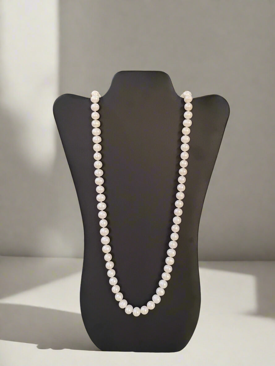 36" Classic Pearl Necklace - Mildred Hoit