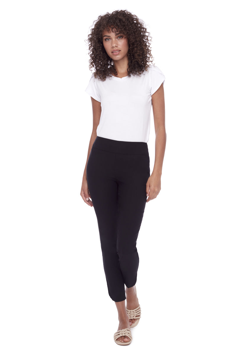 Up! Petal Slit Solid Pants - Available In Multiple Colors - Mildred Hoit