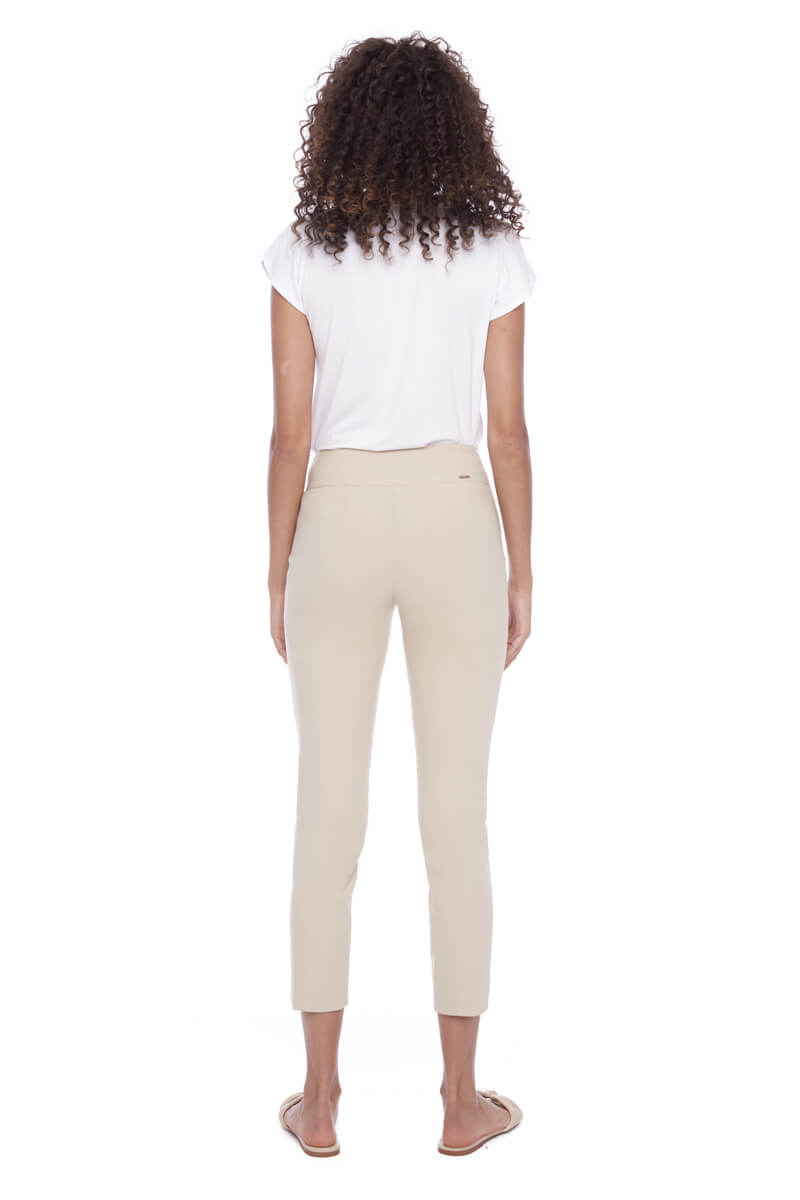 Up! Petal Slit Solid Pants - Available In Multiple Colors - Mildred Hoit