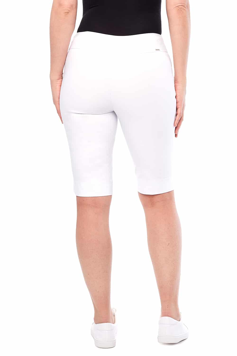 Up! Solid Bermuda Length Techno Short - Mildred Hoit