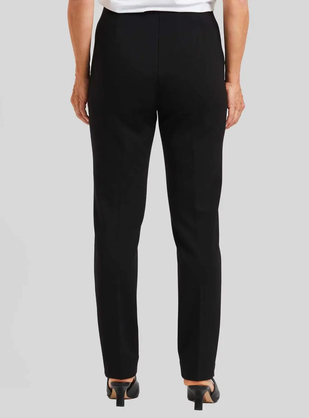 Peace of Cloth Annie Pull On Pant in Black - Mildred Hoit