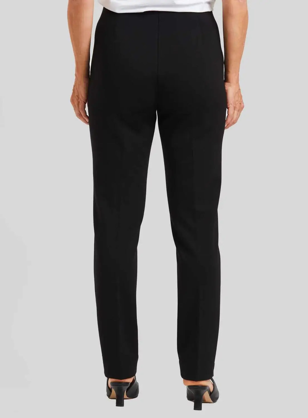 Peace of Cloth Annie Pull On Pant in Black - Mildred Hoit