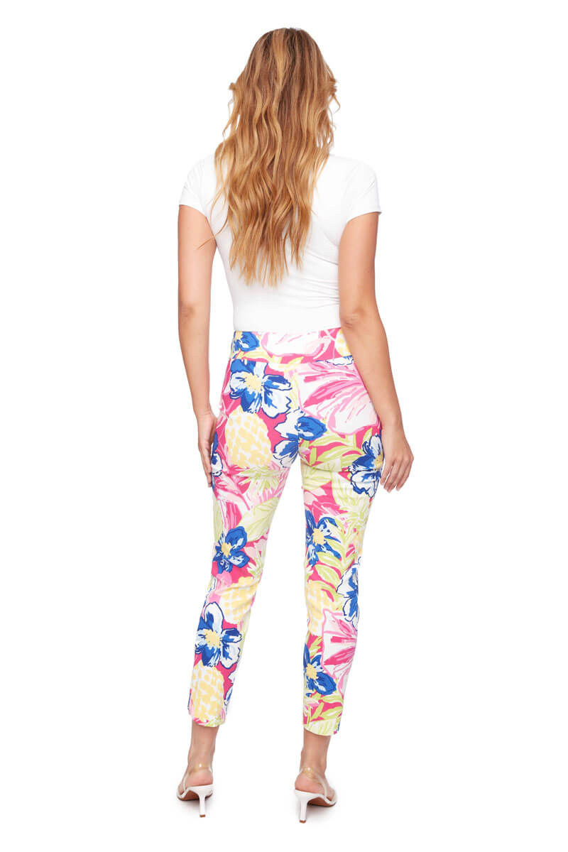 Up! Maui Petal-Slit Techno Ankle Pant