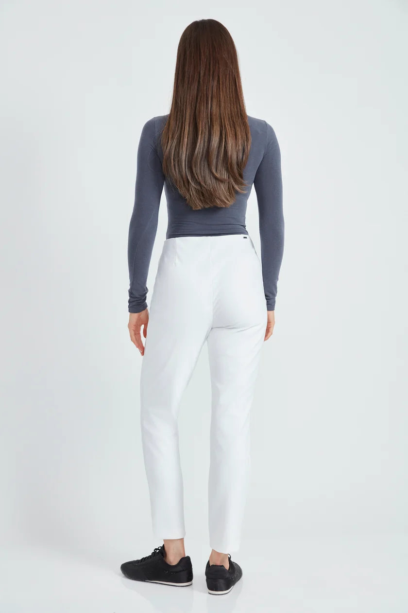 Up! Slim Leg Pant in White