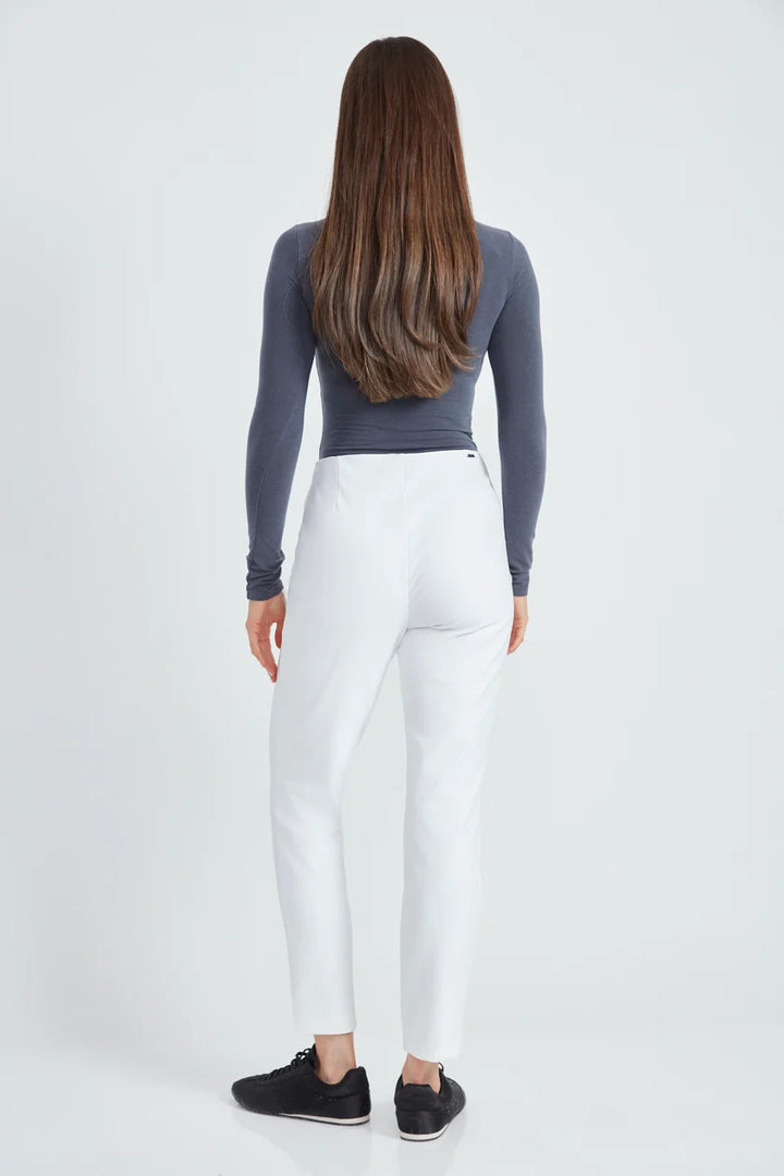 Up! Slim Leg Pant in White