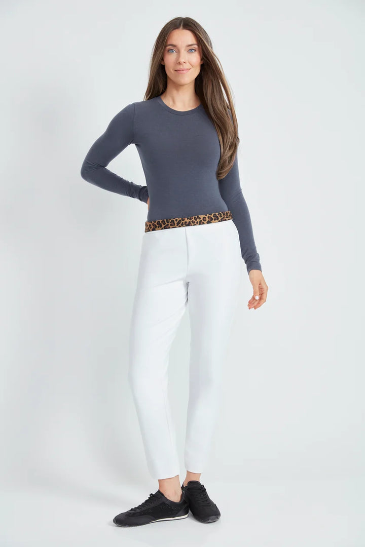 Up! Slim Leg Pant in White