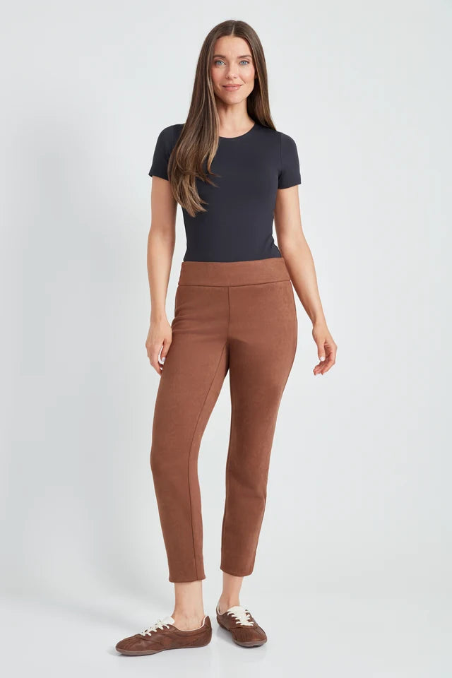 Up! Slim Petal Pant in Tobacco