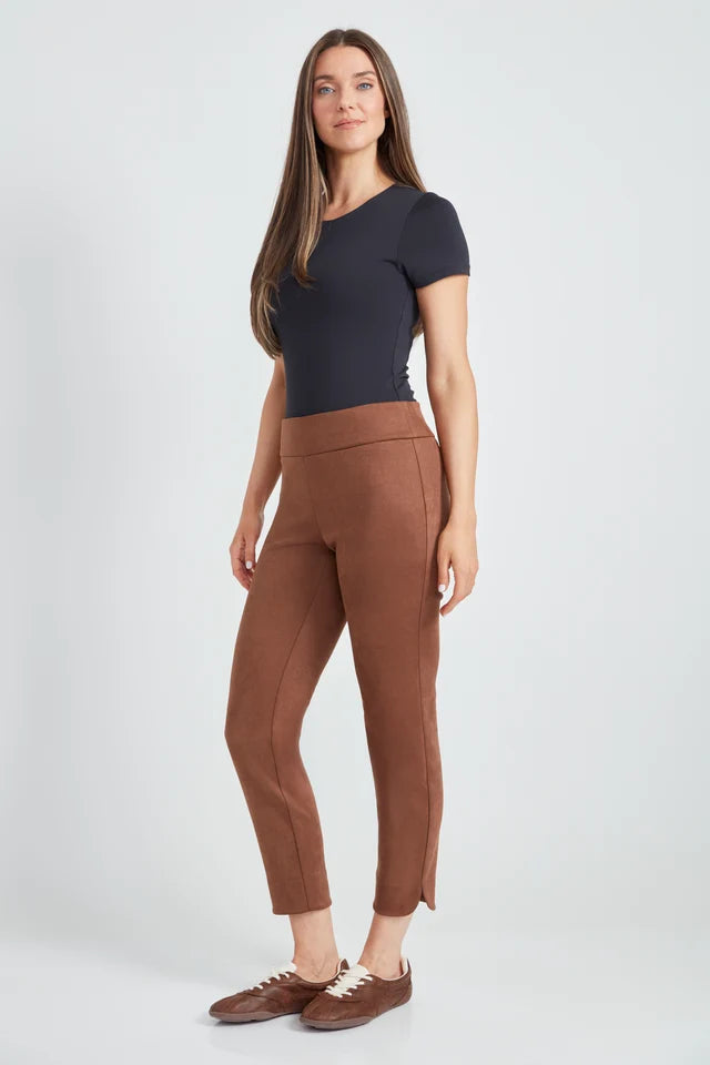 Up! Slim Petal Pant in Tobacco