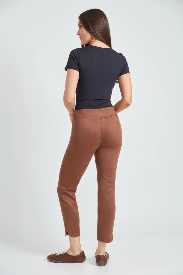Up! Slim Petal Pant in Tobacco