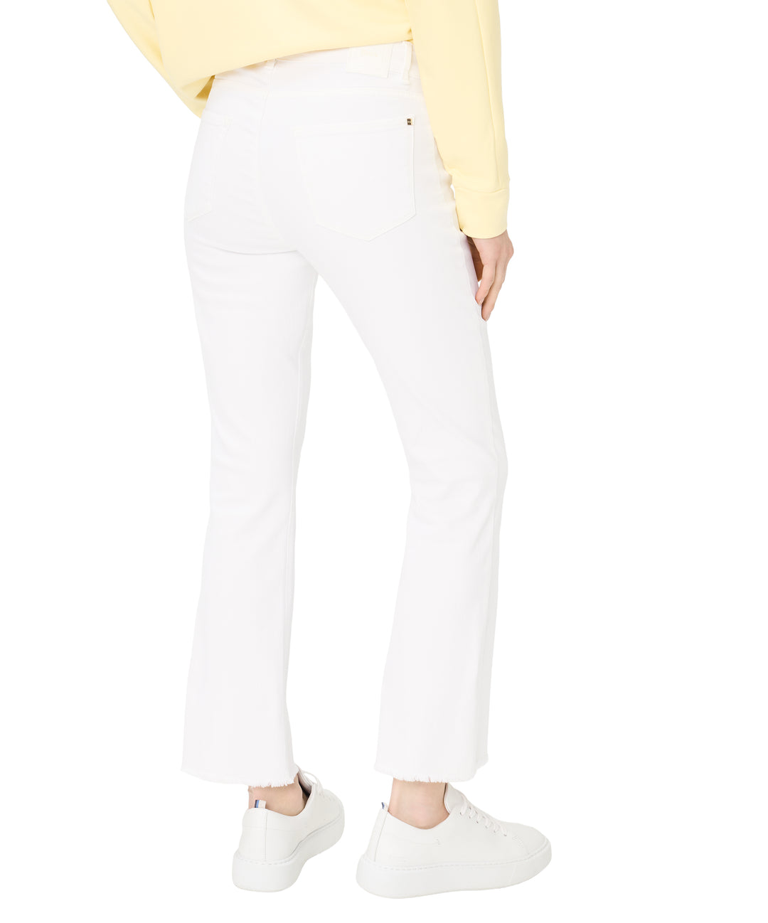 Brax Shakira Pant in White - Mildred Hoit