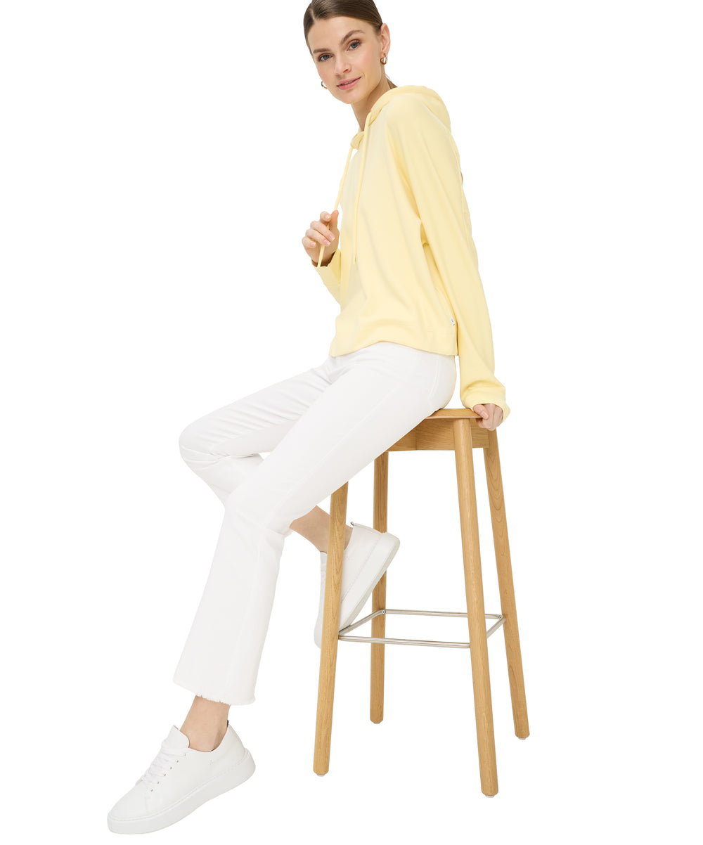 Brax Shakira Pant in White - Mildred Hoit