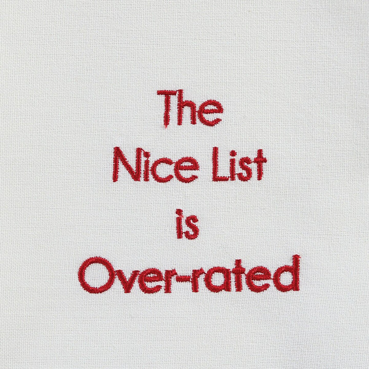 The Nice List Is Over-Rated Dishtowel - Mildred Hoit