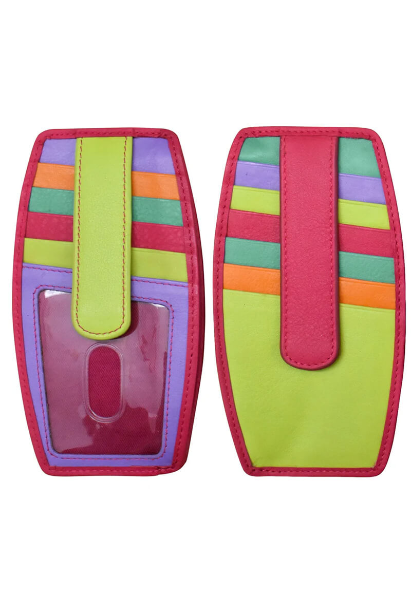 Double Sided Credit Card Holder in 'Palm Beach' - Mildred Hoit