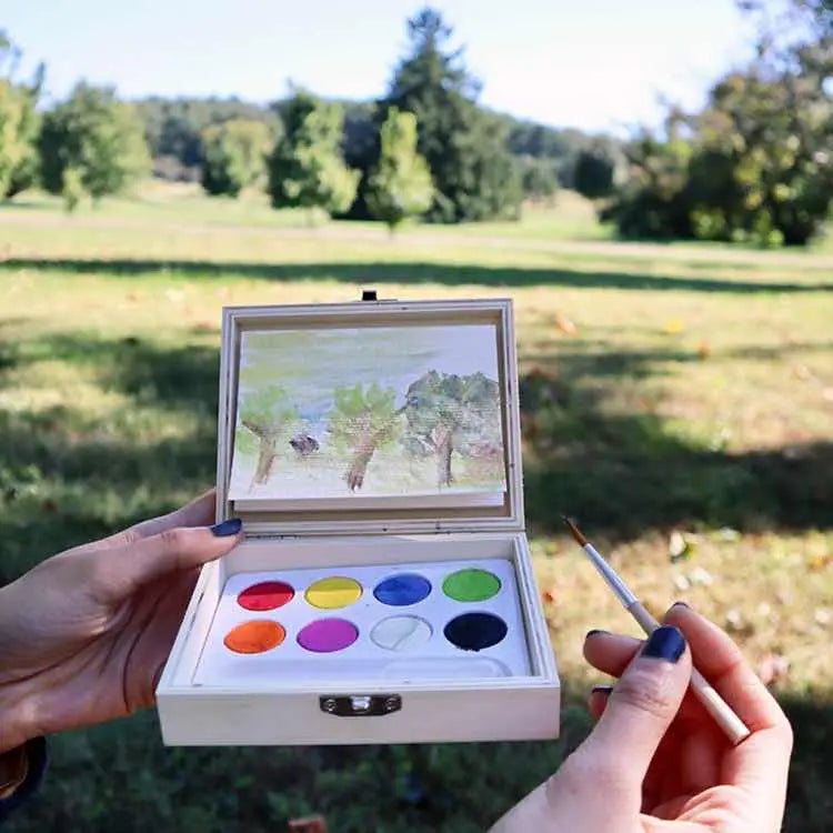Huckleberry Landscape Paint Kit - Mildred Hoit
