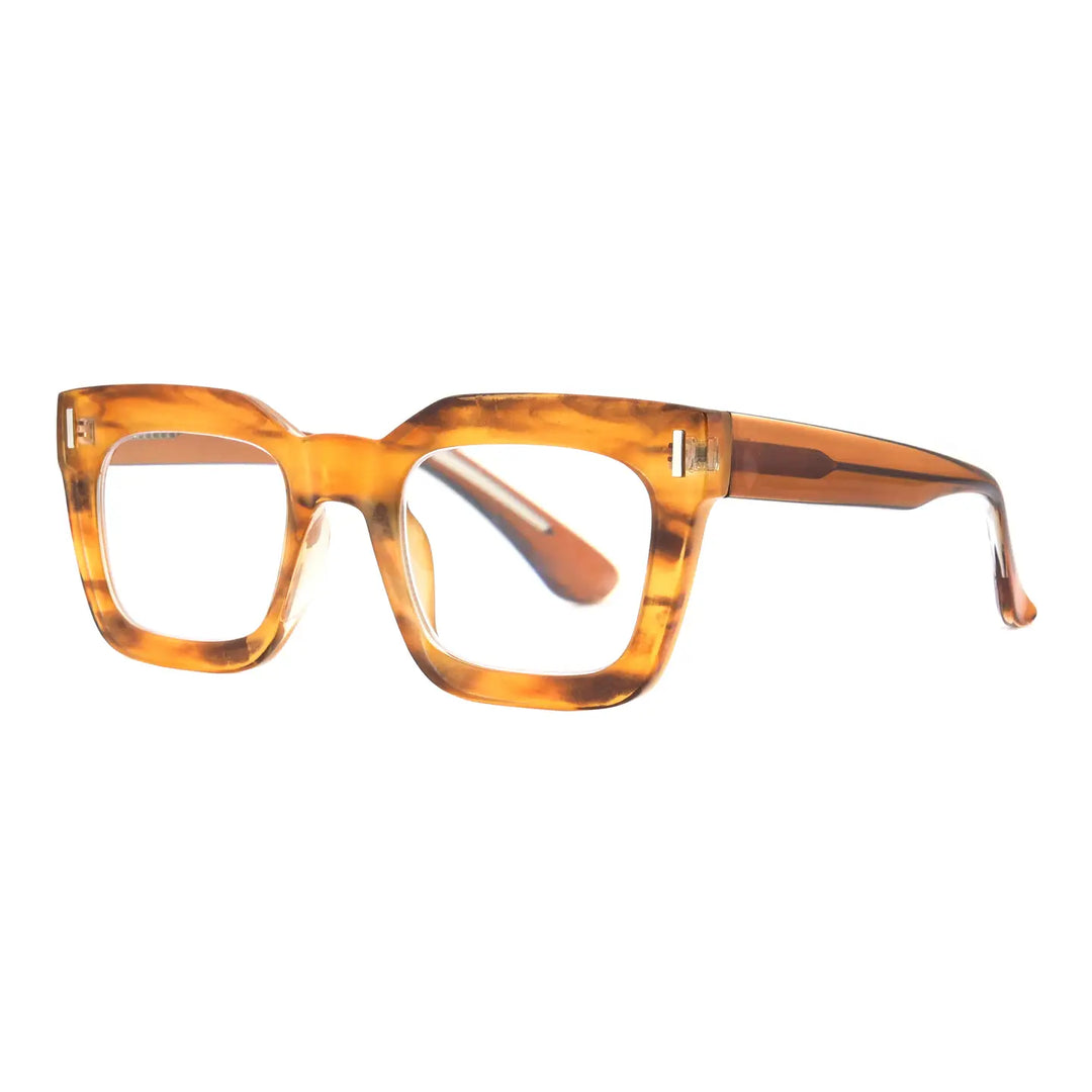 Raz Blue Light Readers in Smokey Caramel - Mildred Hoit