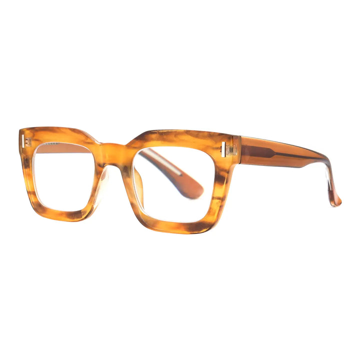Raz Blue Light Readers in Smokey Caramel - Mildred Hoit