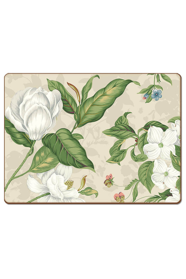 Garden Placemats with Light Background available at Mildred Hoit in Palm Beach.