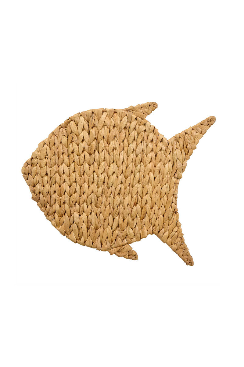 Set of 4 Fish Hyacinth Charger