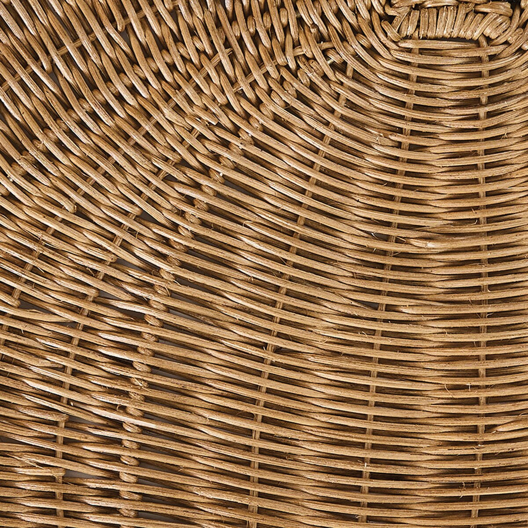 Set of 4 Rattan Pumpkin Chargers - Mildred Hoit