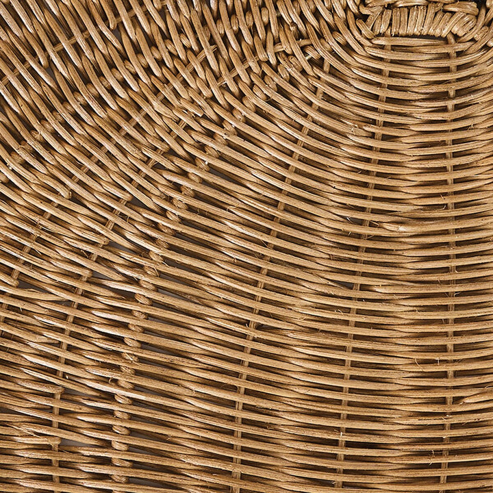 Set of 4 Rattan Pumpkin Chargers - Mildred Hoit