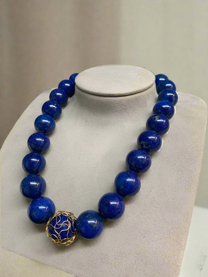 Lapis Necklace - Mildred Hoit