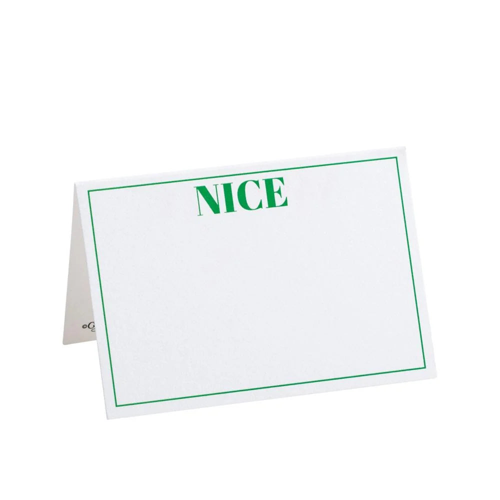 Caspari Naughty Or Nice Place Cards