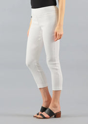Kate White Pique Thinny Crop Pant