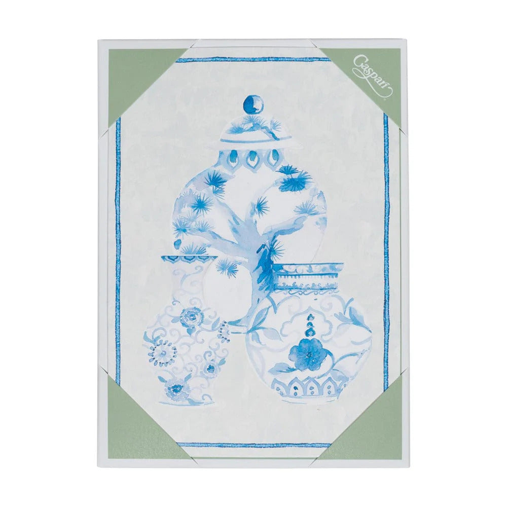 Caspari Glazed Porcelain Boxed Note Cards