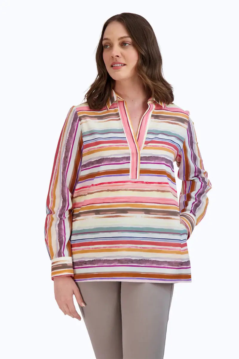 Foxcroft Sophia Blouse - Mildred Hoit