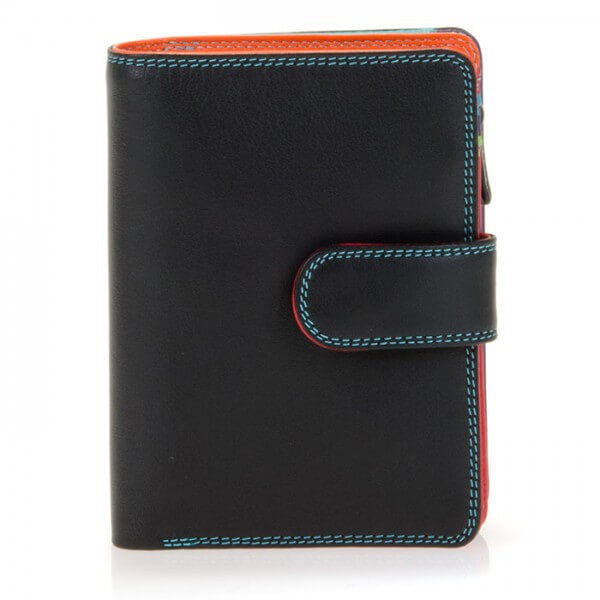 Medium Snap Wallet - Black - Mildred Hoit