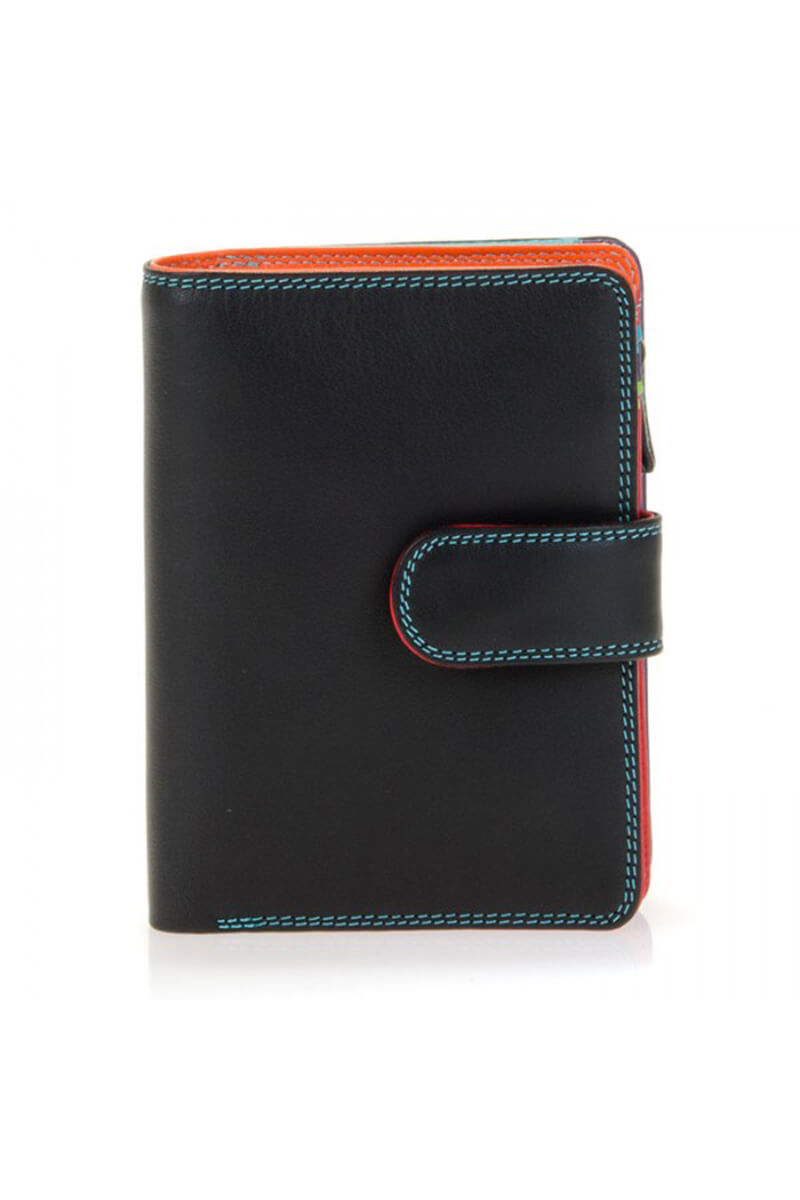 Medium Snap Wallet - Black - Mildred Hoit