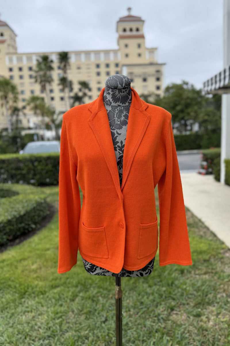 Blazer in Persimmon - Mildred Hoit