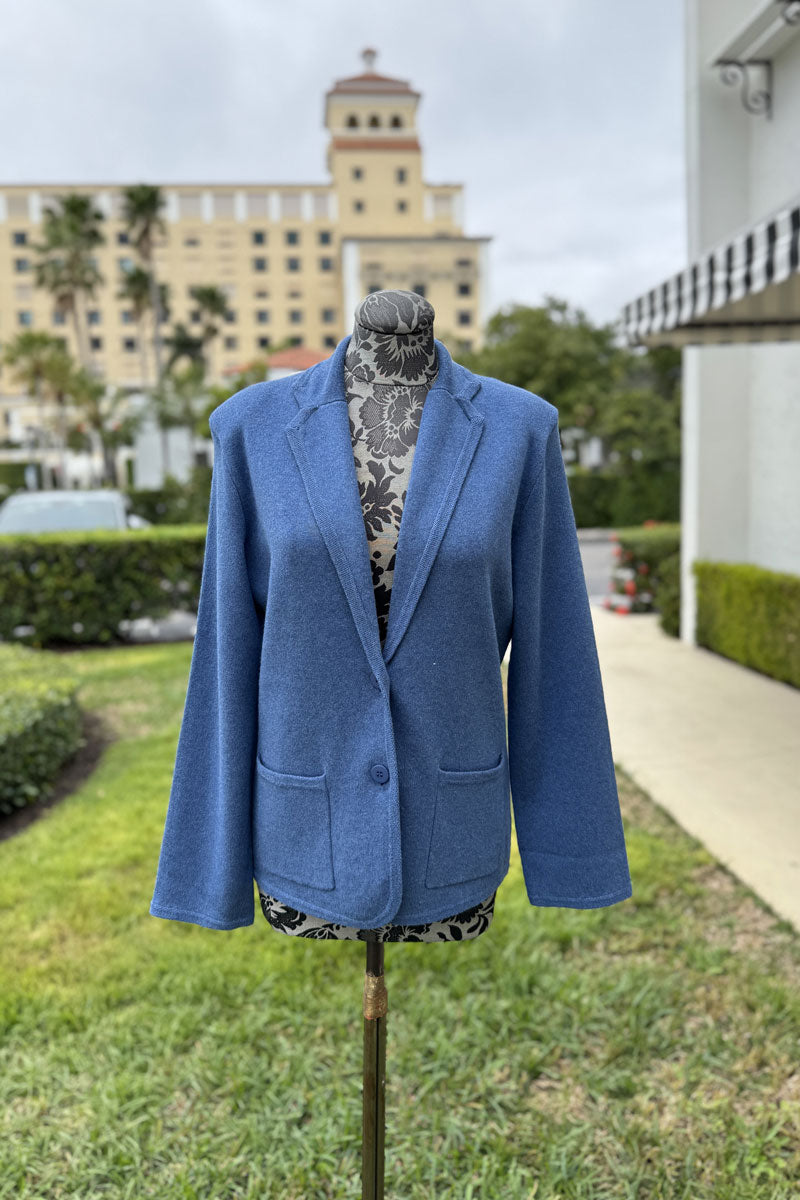 Blazer in Mountain Blue - Mildred Hoit