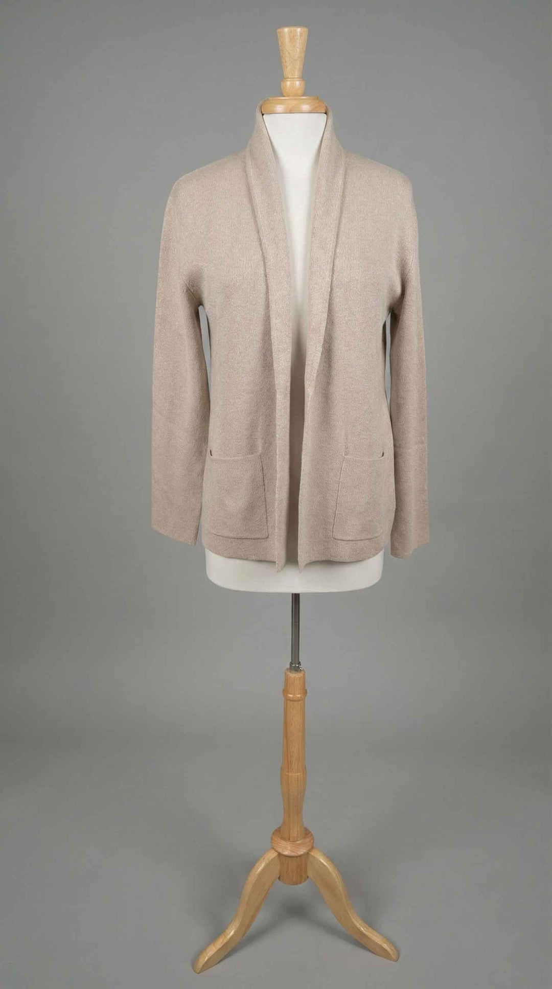 Alashan Sally Shawl Collar Jacket in Croissant - Mildred Hoit