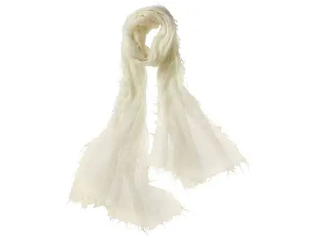 Alta Cashmere Shawl in Oyster available at Mildred Hoit in Palm Beach.