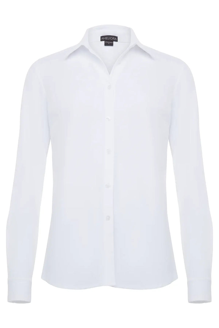 The Sullivan Top in White - Mildred Hoit