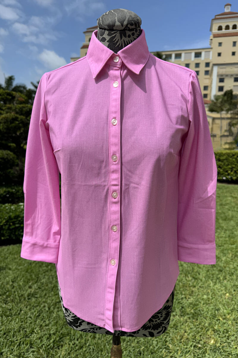 Diane Shirt in Rose - Mildred Hoit