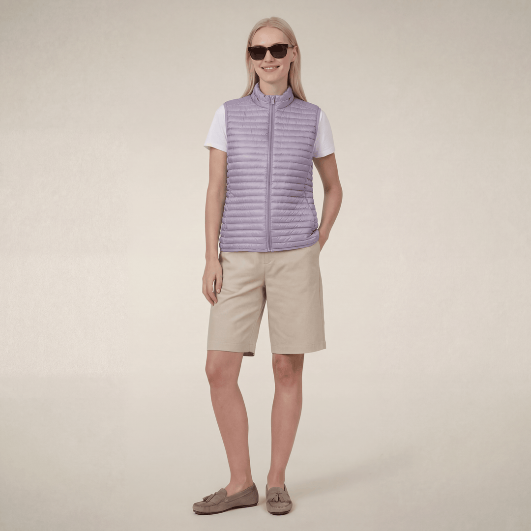 Save The Duck Arabella Vest in Opal Lilac - Mildred Hoit