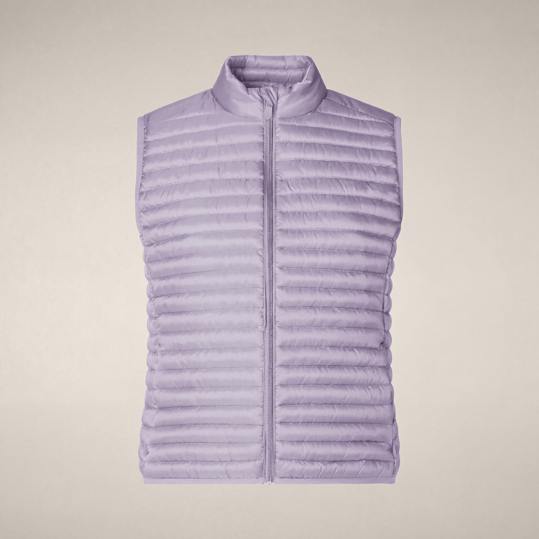 Save The Duck Arabella Vest in Opal Lilac - Mildred Hoit