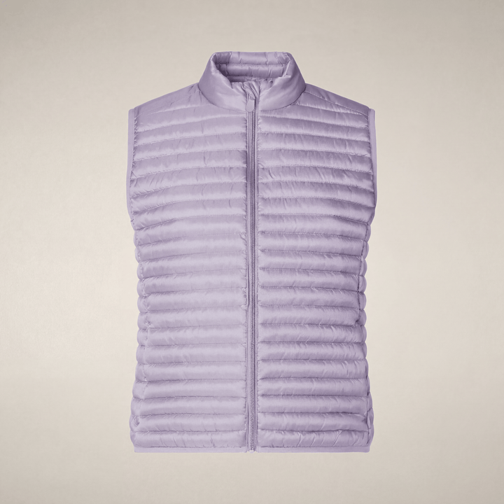 Save The Duck Arabella Vest in Opal Lilac - Mildred Hoit