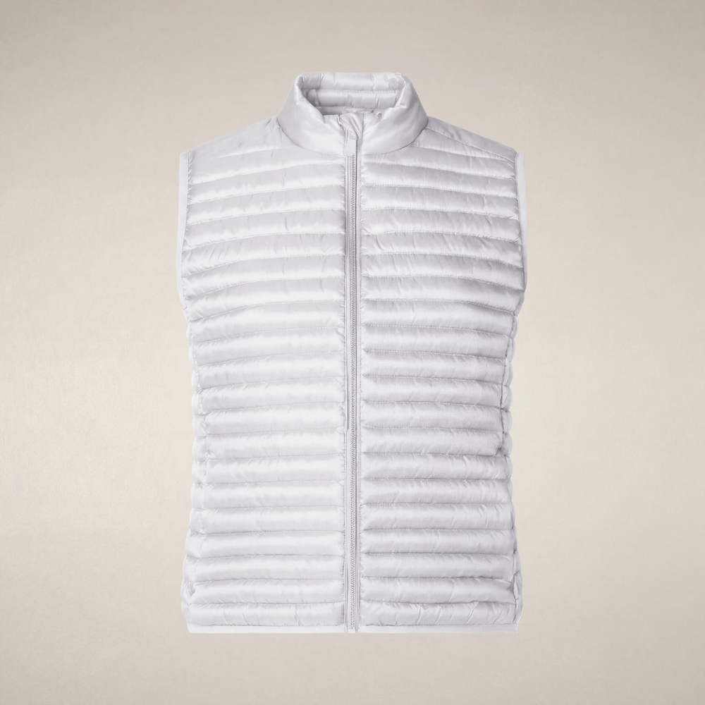 Save The Duck Arabella Vest in White - Mildred Hoit