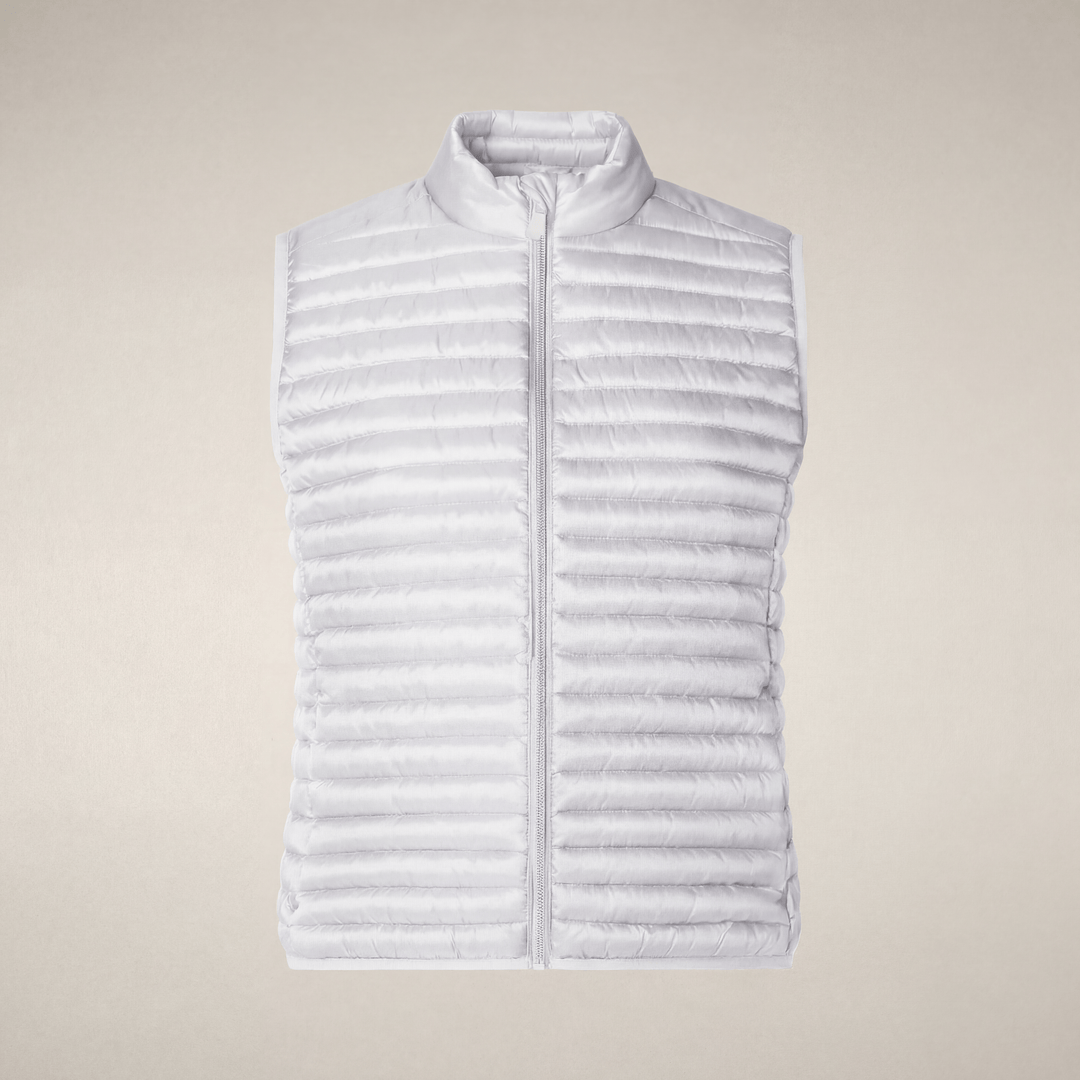 Save The Duck Arabella Vest in White - Mildred Hoit