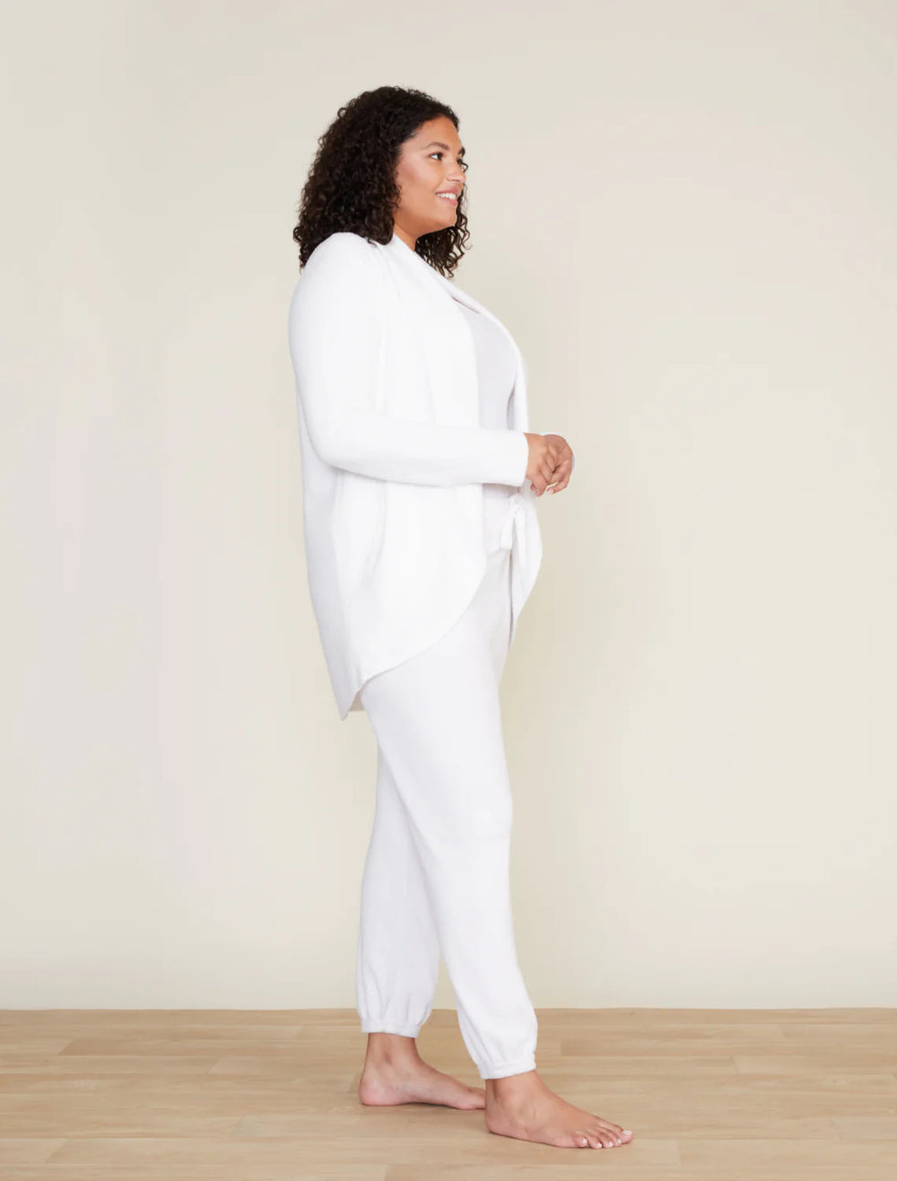 Barefoot Dreams Circle Cardi in Sea Salt - Mildred Hoit