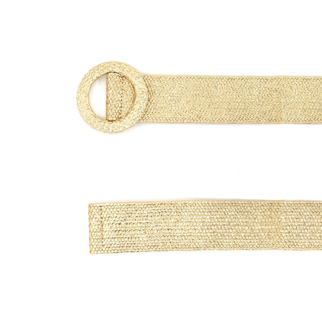 Gold Elastic Belt