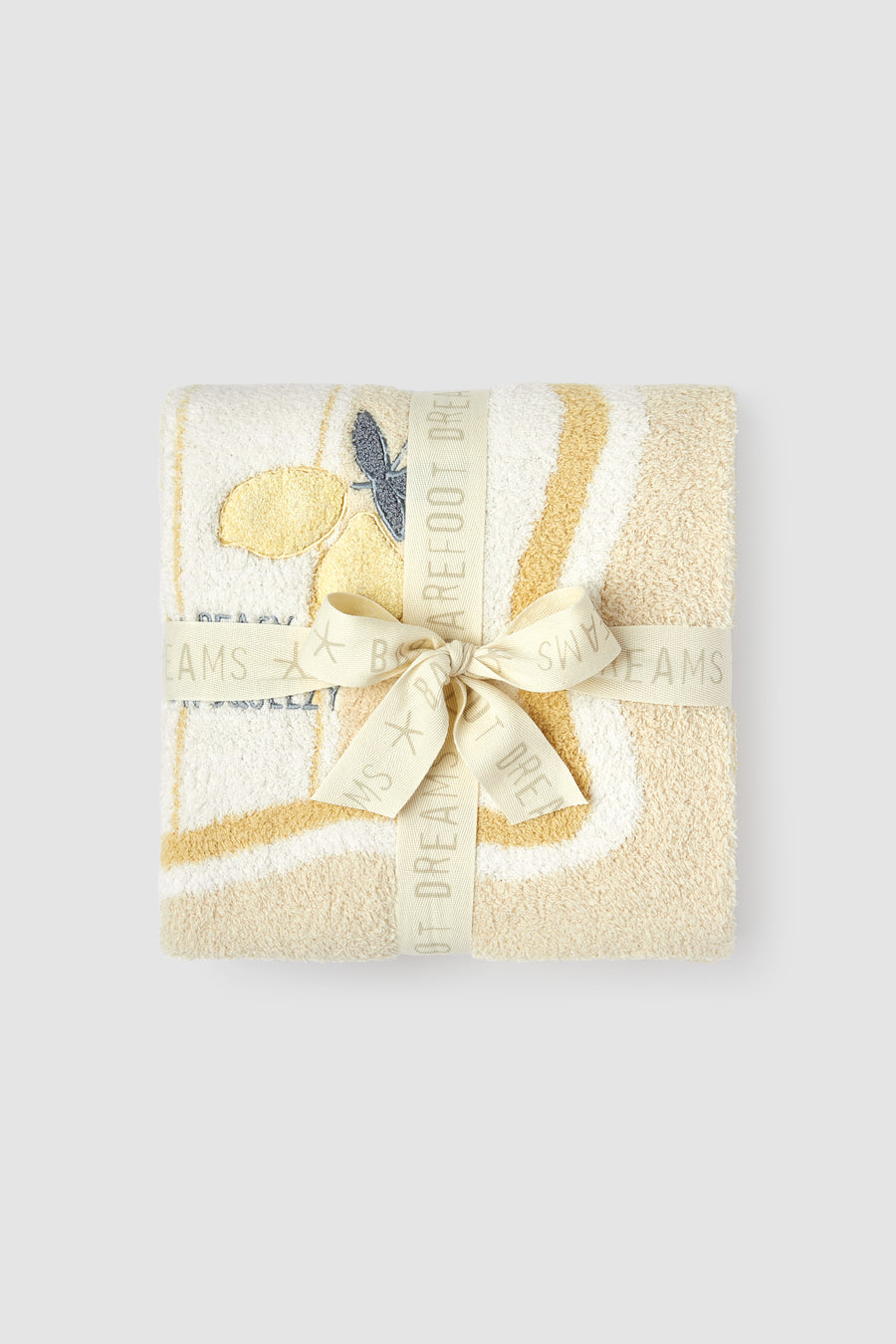 Barefoot Dreams Cozy Chic Lemon Stroller Blanket - Mildred Hoit