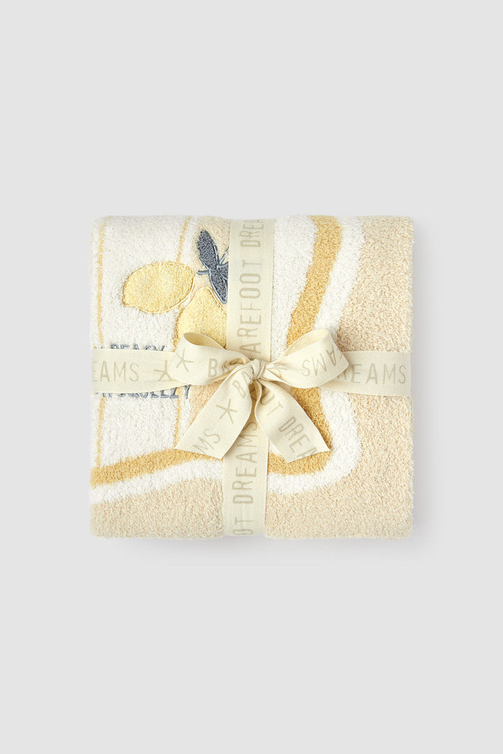 Barefoot Dreams Cozy Chic Lemon Stroller Blanket - Mildred Hoit